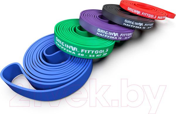 Изображение товара Набор эспандеров Original FitTools FT-EX-208-SET5