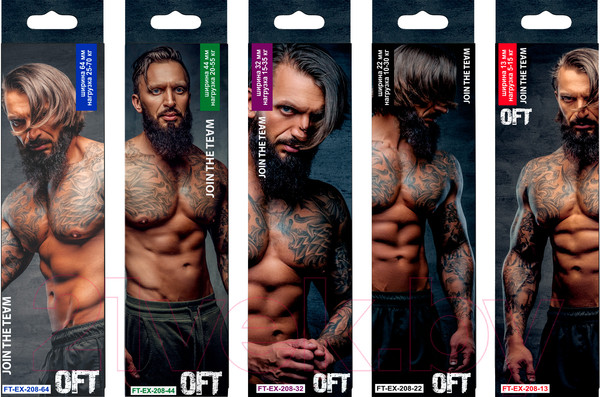 Изображение товара Набор эспандеров Original FitTools FT-EX-208-SET5