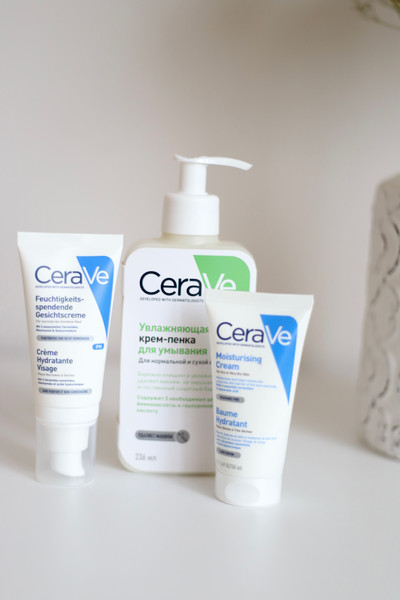 Изображение товара Пенка для умывания CeraVe Увлажняющая Для нормальной и сухой кожи (236мл)