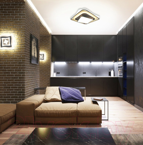 Изображение товара Потолочный светильник Natali Kovaltseva 81038/4C (белый/черный)