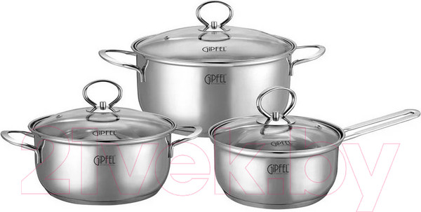 Изображение товара Набор кастрюль Gipfel Sofia 0618