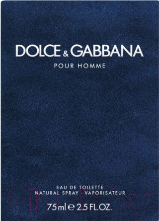 Изображение товара Туалетная вода Dolce&Gabbana Pour Homme (75мл)