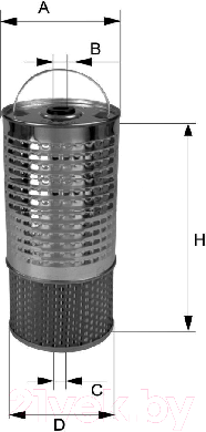 Изображение товара Масляный фильтр Filtron OC601