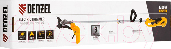 Изображение товара Триммер электрический Denzel TE-1200 (96611)
