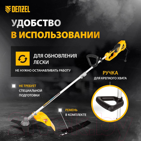 Изображение товара Триммер электрический Denzel TE-1200 (96611)