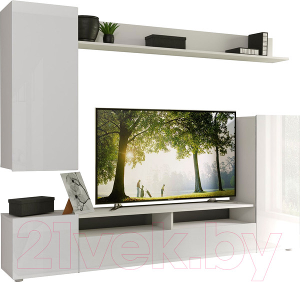 Изображение товара Горка Империал Лия (белый/белый глянец)