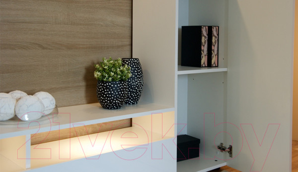 Изображение товара Горка Империал Лия (белый/белый глянец)