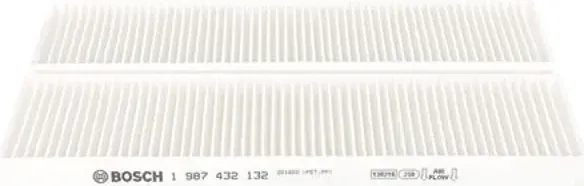 Изображение товара Комплект салонных фильтров Bosch 1987432132