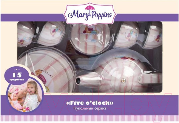 Изображение товара Набор игрушечной посуды Mary Poppins Макарон / 453125