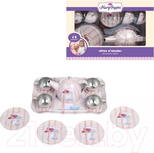 Изображение товара Набор игрушечной посуды Mary Poppins Макарон / 453125