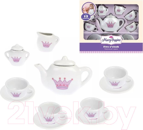 Изображение товара Набор игрушечной посуды Mary Poppins Корона / 453013