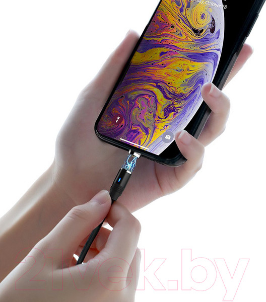 Изображение товара Кабель Hoco U76 Lightning (черный)