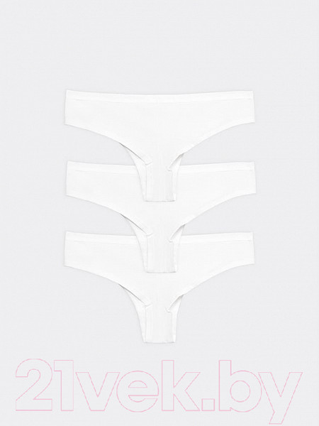 Изображение товара Комплект женских трусов Mark Formelle 412247-3 (р.102, белый-5)