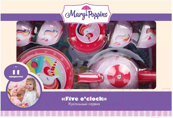 Изображение товара Набор игрушечной посуды Mary Poppins Единорог / 453171