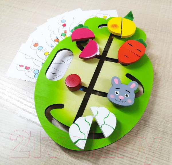 Изображение товара Развивающая игрушка Крона Накорми зайку / 170-016