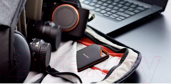 Изображение товара Внешний жесткий диск SanDisk Extreme Pro (SDSSDE81-2T00-G25)