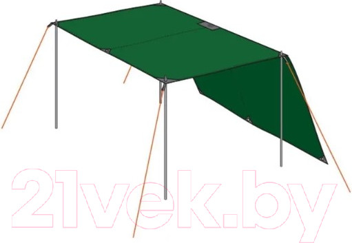 Изображение товара Тент Alexika Tarp / 9180.5401 (зеленый)