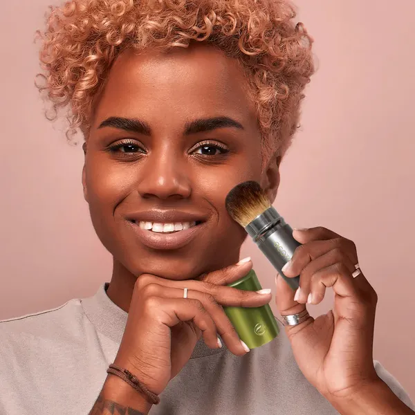 Изображение товара Кисть для макияжа Ecotools Retractable Face Brush Для лица 