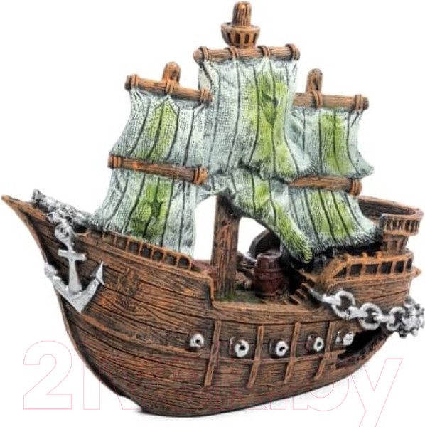 Изображение товара Декорация для аквариума Laguna Торговое судно / 74004197