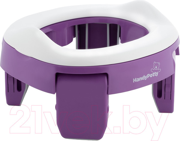Изображение товара Дорожный горшок Roxy-Kids HandyPotty / HP-250M (фиолетовый)