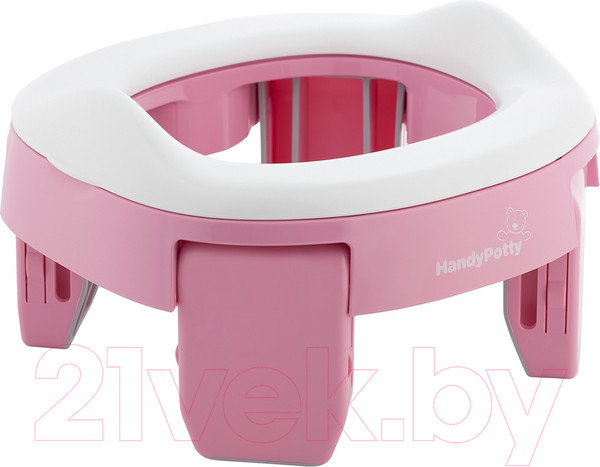 Изображение товара Дорожный горшок Roxy-Kids HandyPotty / HP-250RG (розовый)