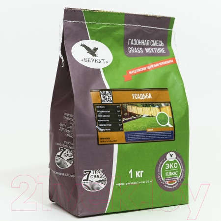 Изображение товара Семена газонной травы БЕРКУТ Усадьба (1кг)
