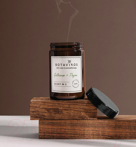 Изображение товара Свеча Botavikos Гальбанум-Тимьян (90г)