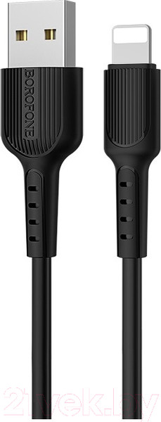 Изображение товара Кабель Borofone BX16 USB Lightning (1м, черный)