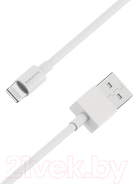 Изображение товара Кабель Borofone BX22 USB Lightning (белый)