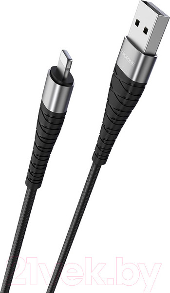 Изображение товара Кабель Borofone BX32 USB Lightning (черный)