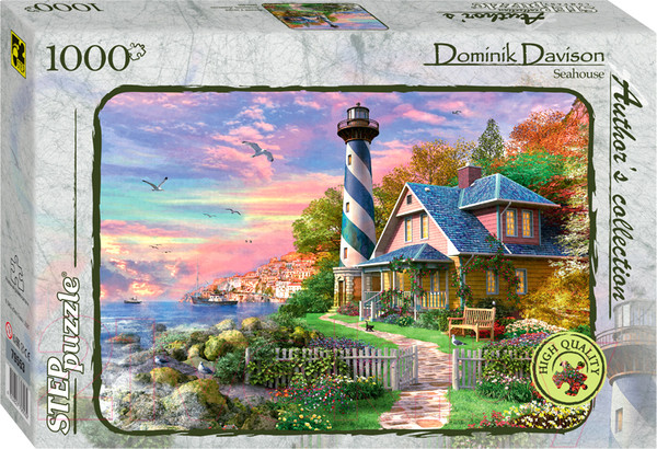 Изображение товара Пазл Step Puzzle Домик у моря / 79553 (1000эл)