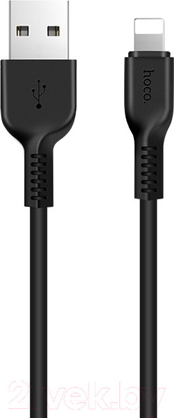 Изображение товара Кабель Hoco X13 USB Lightning (1м, черный)