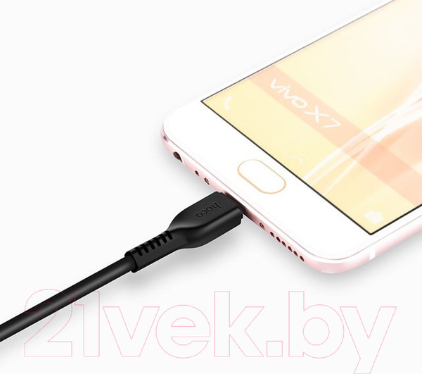 Изображение товара Кабель Hoco X20 MicroUSB (черный)