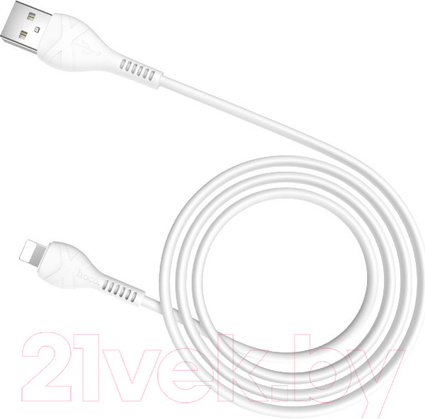 Изображение товара Кабель Hoco X37 USB Lightning (1м, белый)