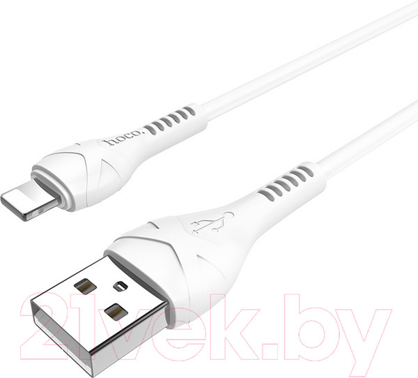 Изображение товара Кабель Hoco X37 USB Lightning (1м, белый)