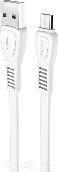 Изображение товара Кабель Hoco X40 Noah AM-MicroBM (1м, белый)