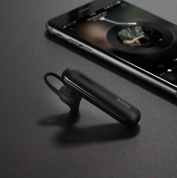 Изображение товара Односторонняя гарнитура Hoco E36 (черный)