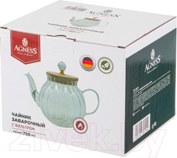 Изображение товара Заварочный чайник Agness 889-114