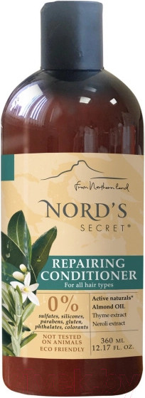 Изображение товара Кондиционер для волос Nord's Secret Цветок Нероли и масло Миндаля Восстанавливающий (360мл)