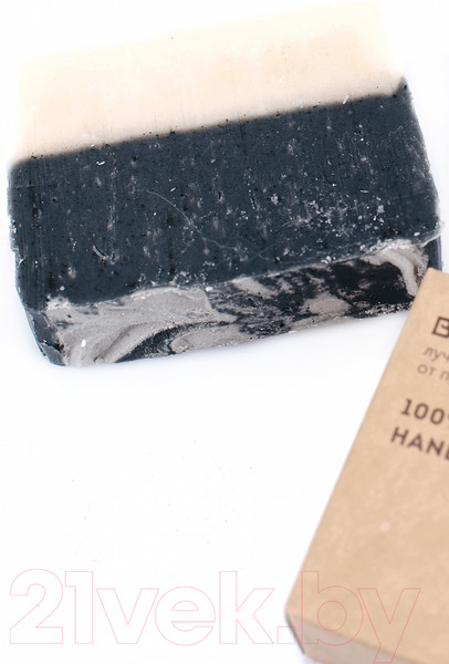 Изображение товара Мыло твердое Botavikos Березовый уголь масло Ши (100г)