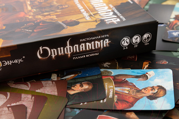 Изображение товара Дополнение к настольной игре Эврикус Орифламма. Пламя войны/ BG-17052