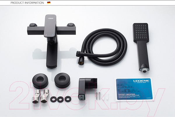 Изображение товара Смеситель Ledeme L3233B