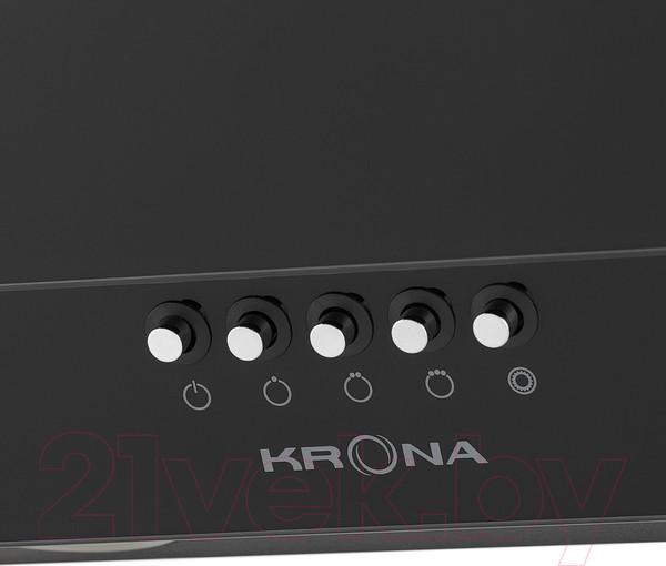 Изображение товара Вытяжка наклонная Krona Venera 600 Black PB / КА-00001087