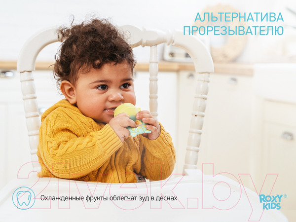 Изображение товара Ниблер Roxy-Kids Piggy / RFN-010 (мятный/желтый)