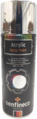 Изображение товара Краска автомобильная Senfineco Paint Acrylic Bright Chrome / 4501 (450мл, хром-эффект)