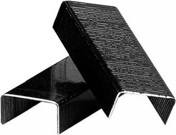 Изображение товара Скобы канцелярские Kangaro 24/6 (800шт, черный)