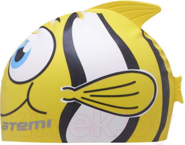 Изображение товара Шапочка для плавания Atemi FC101 (рыбка/желтый)