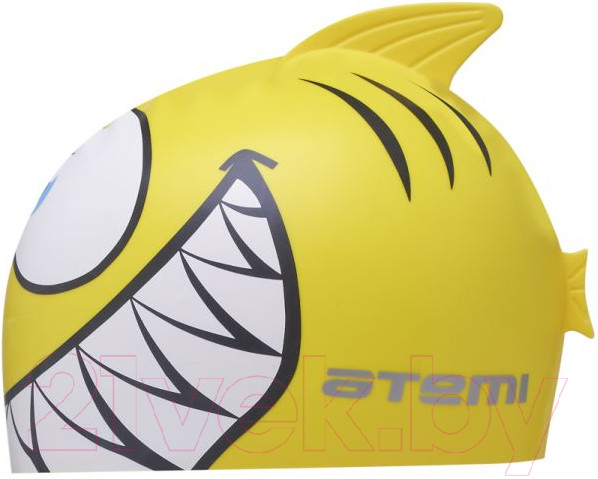 Изображение товара Шапочка для плавания Atemi FC201 (рыбка/желтый)