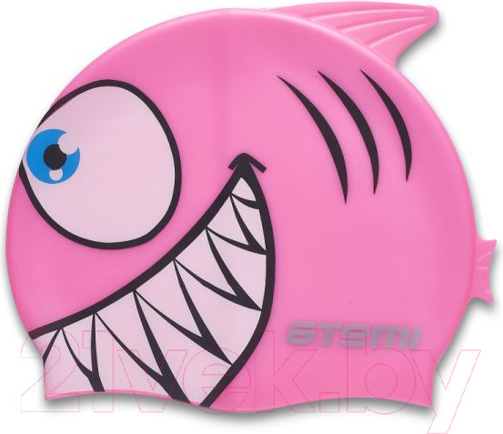 Изображение товара Шапочка для плавания Atemi FC204 (рыбка/розовый)
