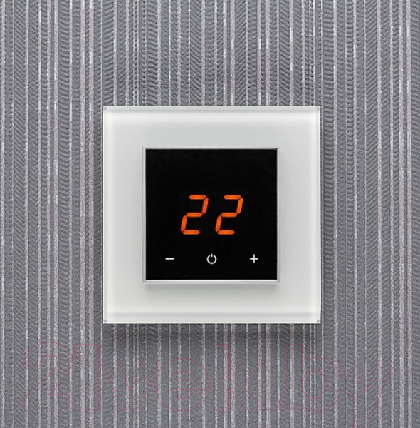 Изображение товара Терморегулятор для теплого пола DeLUMO Orto 9003 (white pure)